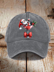 Unisex  Santa Claus Print Hat