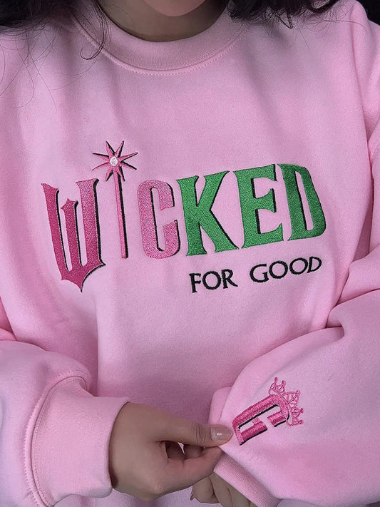 Women's For Good Embroidered Sweatshirt