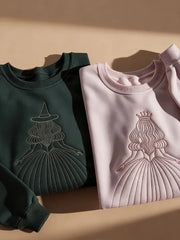 Women's Movie Inspired Embroidered Sweatshirt