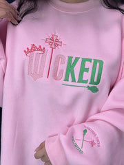 Women's Movie Inspired Embroidered Sweatshirt