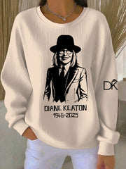 Women's Commemorative Diane Ribbed Round-Neck Sweatshirt