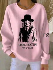 Women's Commemorative Diane Ribbed Round-Neck Sweatshirt