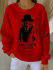 Women's Commemorative Diane Ribbed Round-Neck Sweatshirt