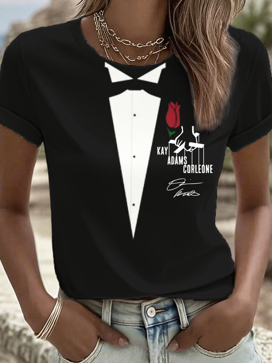 Women's The Godfather Kay Adams-Corleone Diane Keaton T-Shirt