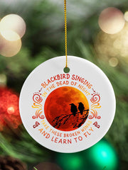 Retro Classic Legendary Rock Band Print Gift For Fans Acrylic Decorative Ornament