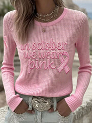 Women's 'In October We Wear Pink' Breast Cancer Awareness Tops